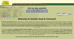 Desktop Screenshot of geneticseed.com